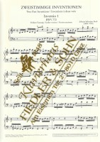 Zweistimmige Inventionen BWV 772-786 S2